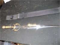 gold handle sword