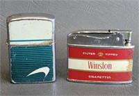 Vintage Advertising Cigarette Lighters