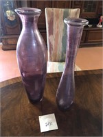 Two purple vases #215