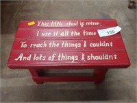 Vintage Child's Stool