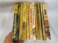 (11) Vintage Western Paperback Books Some May
