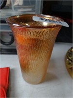 Carnival Glass Cup Repurposed Jewelry