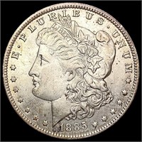 1885-O Morgan Silver Dollar CHOICE AU