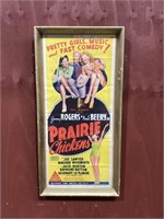 Original Framed  1943 Movie Theatre Poster #3