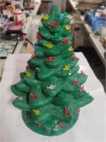 Vintage Collectible Table Top Xmas Tree