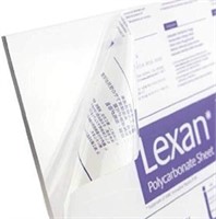 Lexan Sheet Clear 0.250 1/4 24 x 48