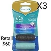 Pedi Perfect Amope Mixed Pack, PK/2, Qty. 3