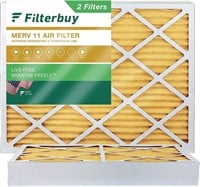 Filterbuy 16x20x4 Air Filter MERV 11 Allergen Def