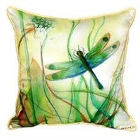 DRAGONFLY THROW PILLOW