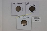 Flying Eagle Cents - 1858 (3)