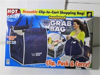 INSULATED CLIP TO CART SHOPPING BAG