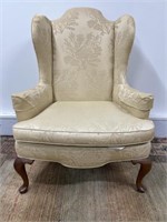 Queen Anne Winged Back Chair