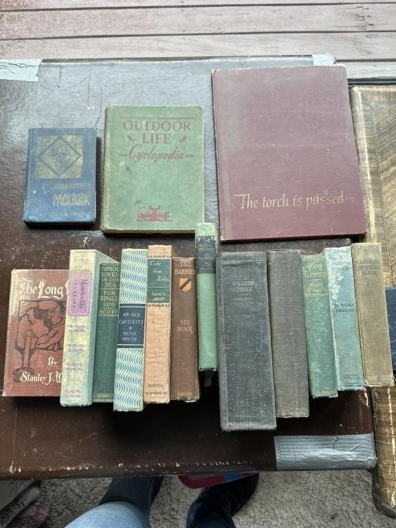 Vintage book lot