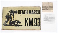 COMMEMORATIVE WWII BATAAN DEATH MARCH KM.93 SIGN