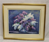 Framed oil on board signed Roy Murgich