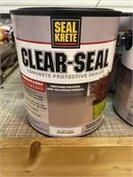 Clear seal gloss finish