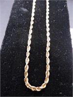 10K Yellow Gold 18.5" Rope Chain