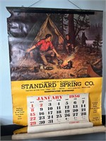 1956 McCollister advertising calendar