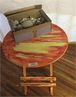 Sea Shells & Painted Table
