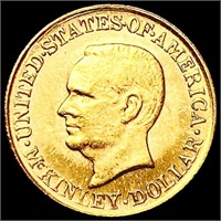 1916 McKinley Rare Gold Dollar CLOSELY