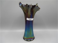 Imp. 9" purple Freefold vase. Pretty & probably