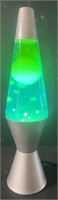 Classic Blue and Green Lava Lamp. Approx. 14”