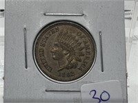 GEM UNC 1862 Indian Head Penny