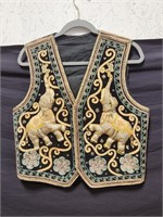 Vest from Thailand/Myanmar of sequined