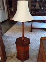 Side Table Floor Lamp