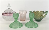 Mixed Group Of Vintage Glassware (5)