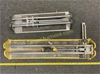 2 Tile cutters