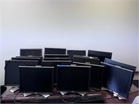 Lot of 17 Monitors- see pictures