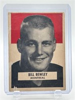 1959 Bill Bewley Wheaties CFL Football Card
