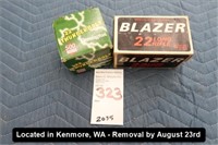 LOT, APPROX (1,000) ROUNDS .22 L.R. AMMO