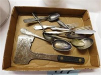 Hatchet - silver-plate utensils