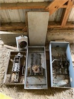 old electrical pannels- poor condition