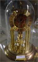 Elgin Anniversary Clock w/ Glass Dome, Made in