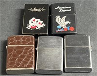 (E) RefillableZippo Like Lighters