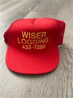 Vintage Wiser Logging Trucker Hat
