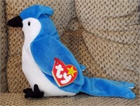 Rocket the (Blue Jay) Bird - TY Beanie Baby