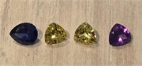 (4) Gemstones: Tanzanites & Alexandrite