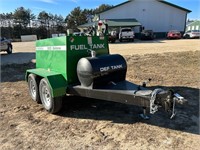 New 500 Gallon Diesel and Def Tender Trailer