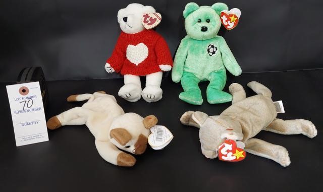 Set of Beanie Babies