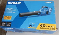 Kobalt 40v 520cfm Leaf Blower with Charger