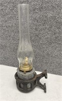 Antique Wall Mounted Oil Lamp