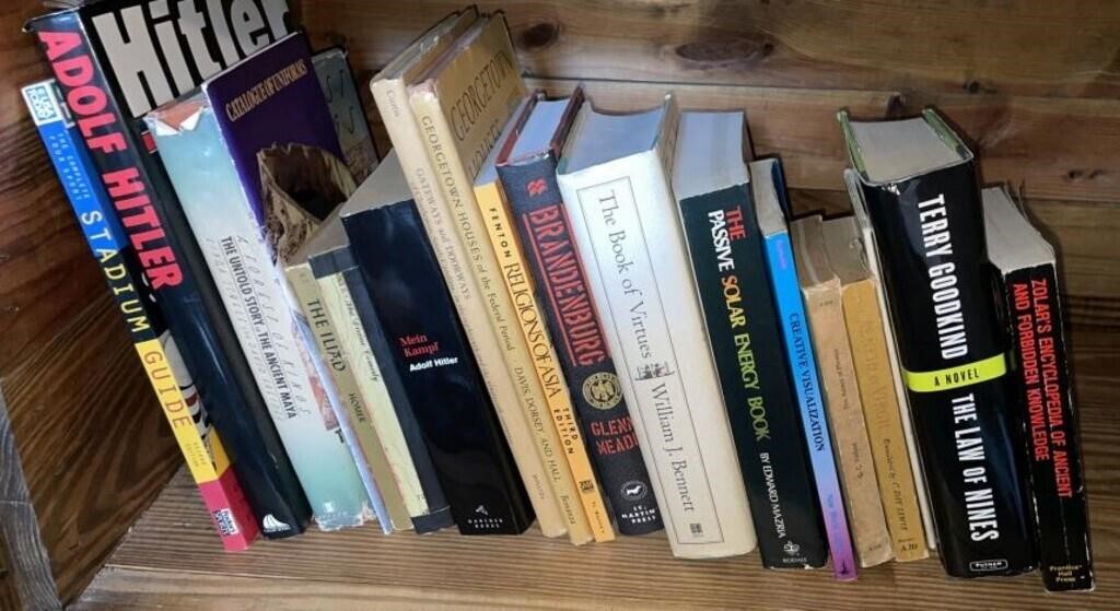 Shelf Lot Books:  Various Paperbacks