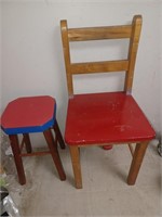 2 Chaises d'enfant