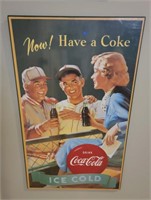 Coca-Cola Wooden Signage