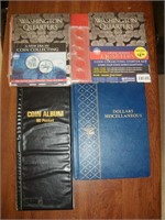 Vintage & New Coin Books/Folders