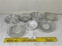 Huge Lot of Ashtrays - Glass - Etc.